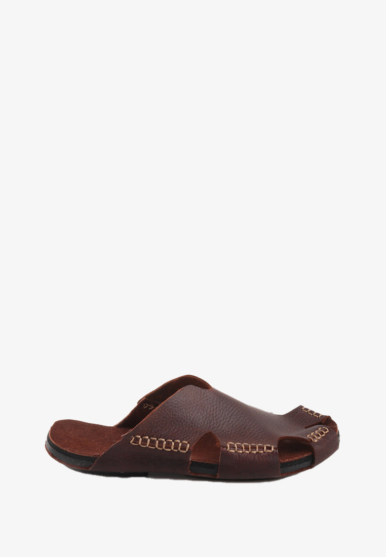 ACHILLES GENUINE LEATHER SANDALS