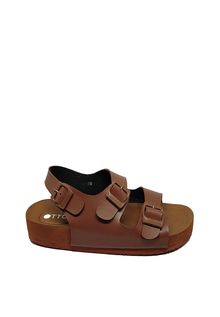LANA DOUBLE BUCKLED STRAP SANDALS