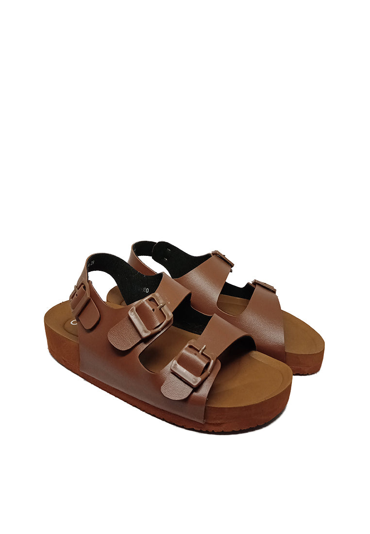 LANA DOUBLE BUCKLED STRAP SANDALS