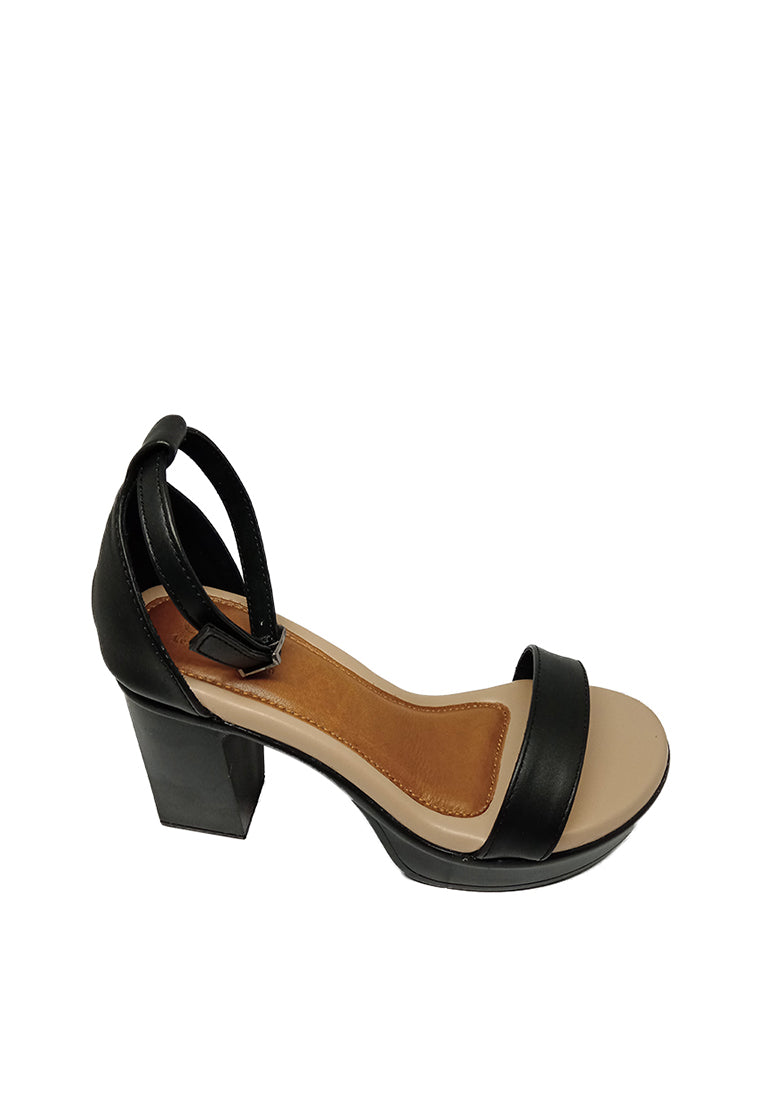 LUCILLE BLOCK HEEL SANDALS