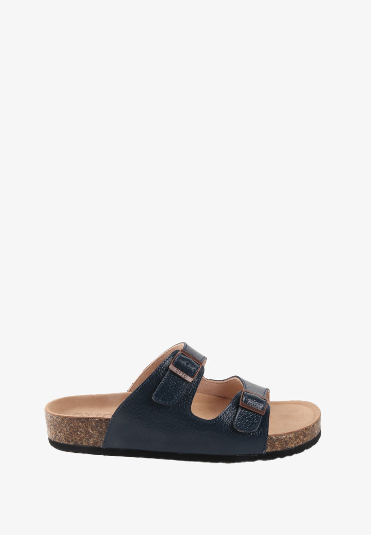 Leather Mules Mule Slip Walmart Mules JING WOMAN DOUBLE STRAP SANDALS