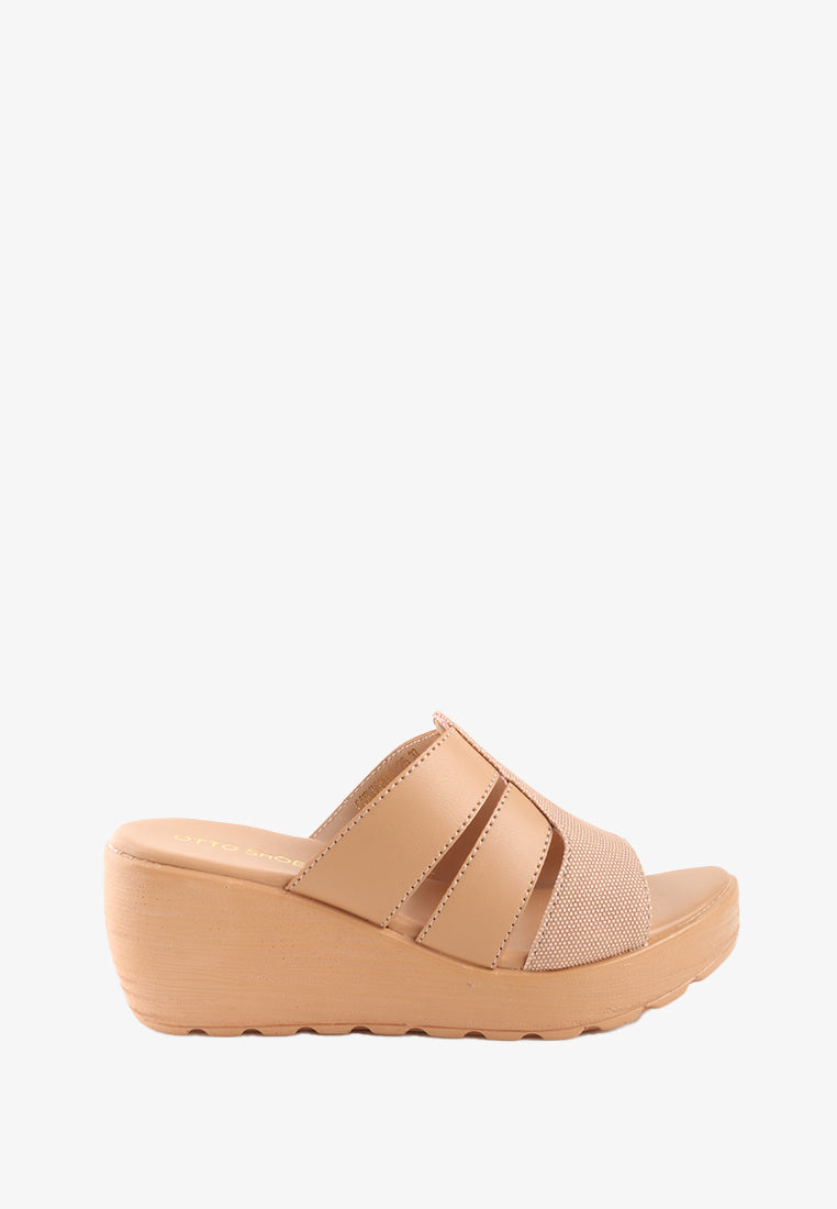 COLLETE MID WEDGE SANDALS