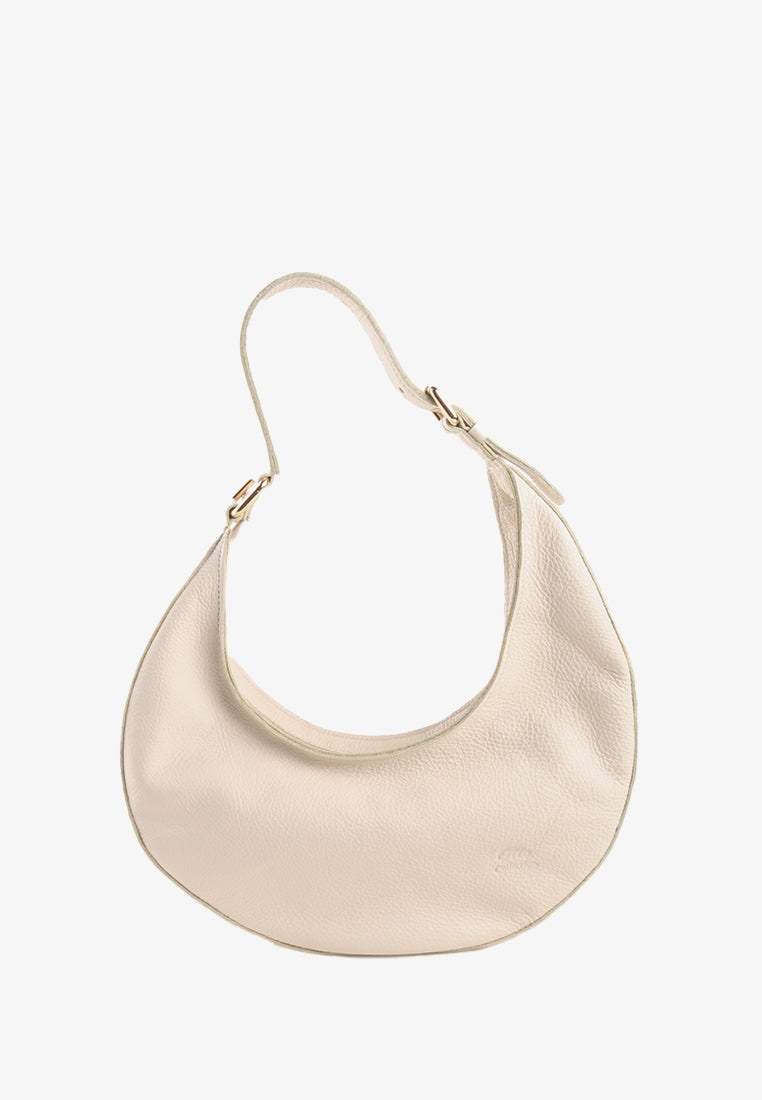 ZALVE GENUINE LEATHER CRESCENT BAG - Main Image