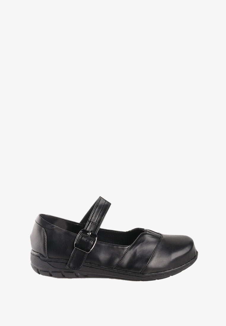 RILEY MARY JANE BLACK SHOES