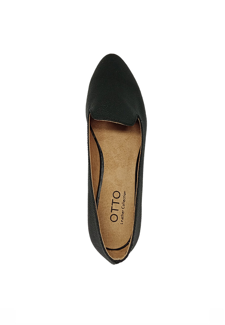 BASIC FLAT SHOES IN BLACK