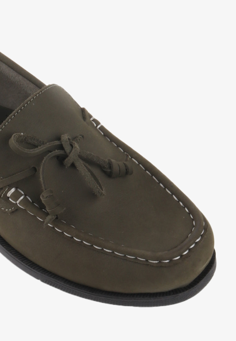 DANILO GENUINE LEATHER BOAT SHOES