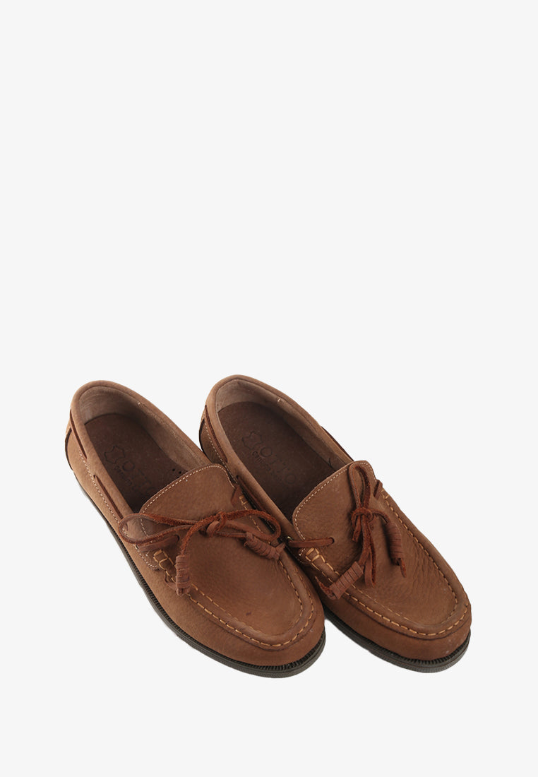 DANILO GENUINE LEATHER BOAT SHOES