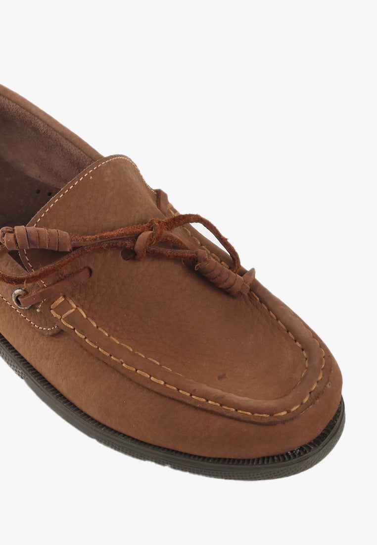 DANILO GENUINE LEATHER BOAT SHOES