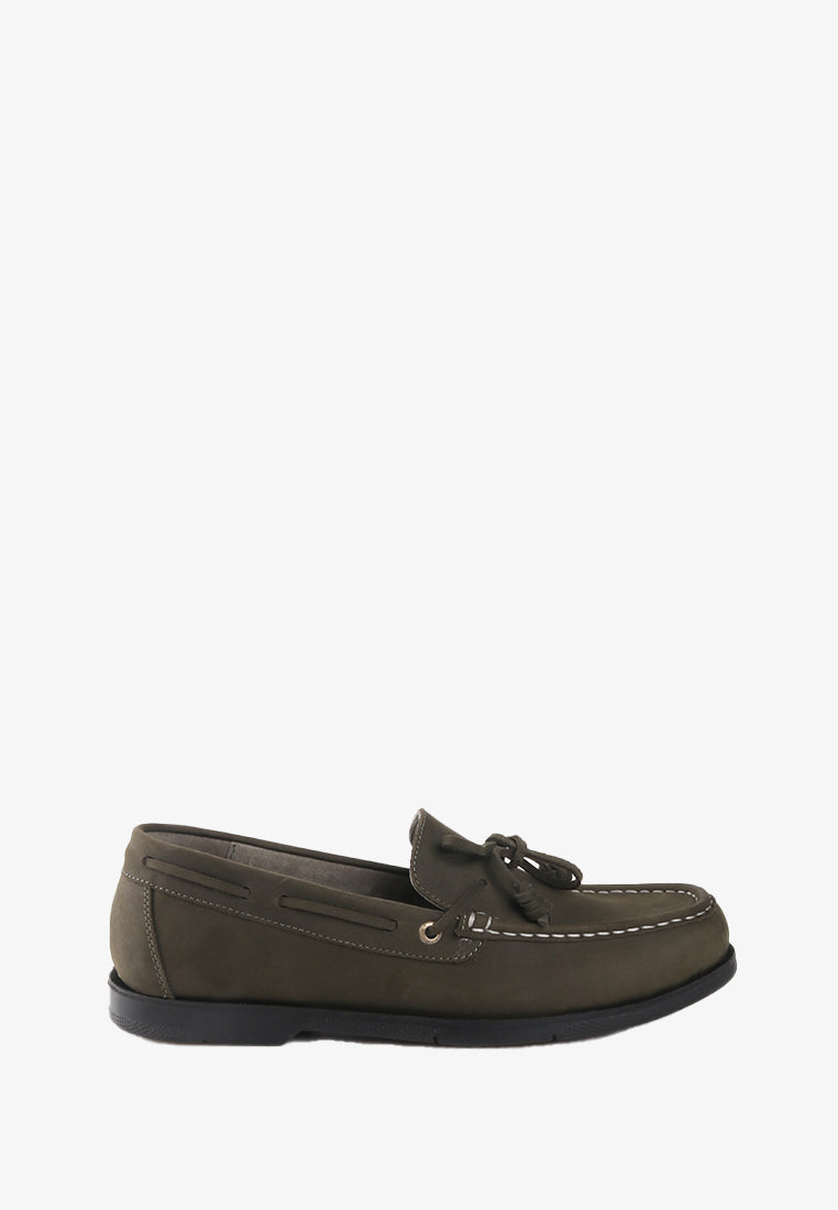 DANILO GENUINE LEATHER BOAT SHOES