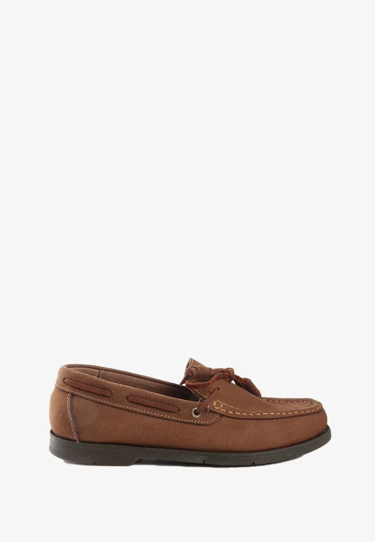 DANILO GENUINE LEATHER BOAT SHOES