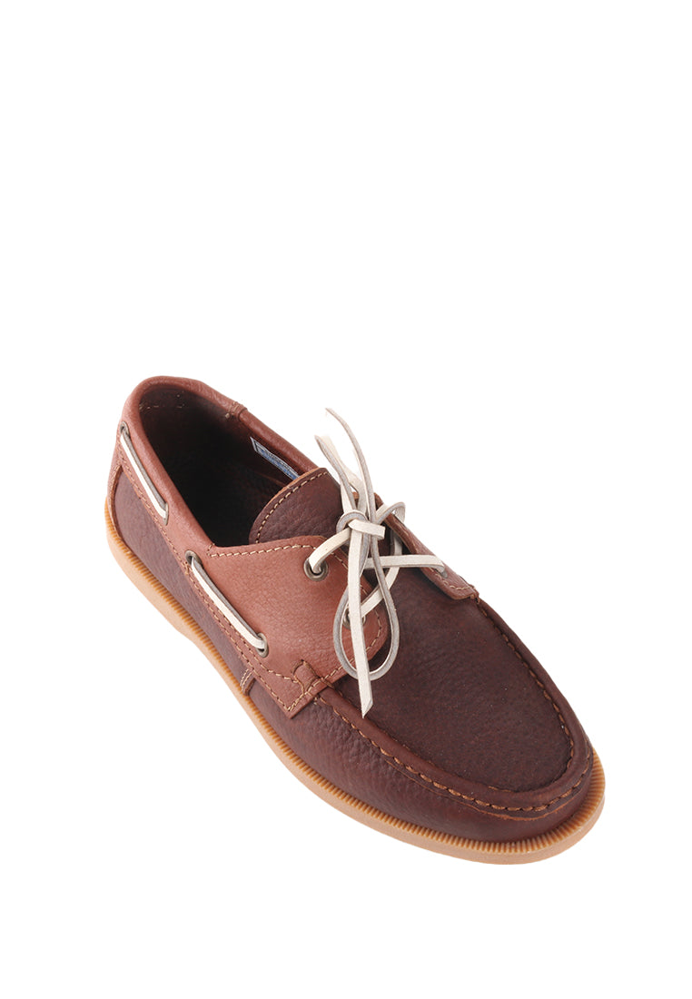 SHERWIN GENUINE LEATHER BOAT SHOES