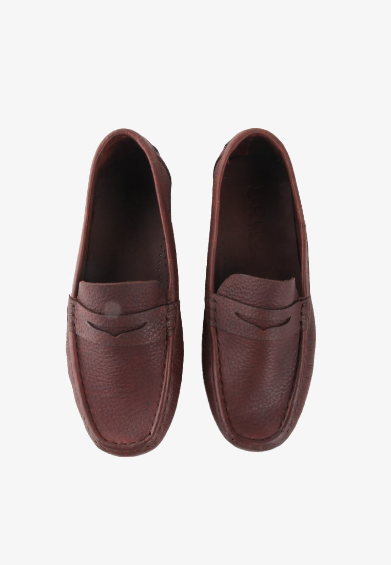 WESTON GENUINE LEATHER PENNY LOAFERS