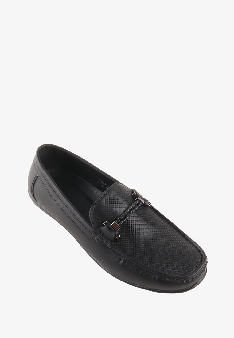 JAMES TEXTURED LOAFERS