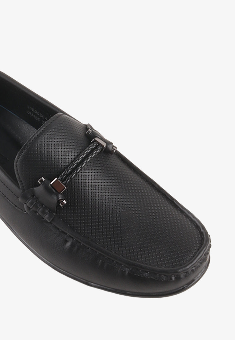 JAMES TEXTURED LOAFERS
