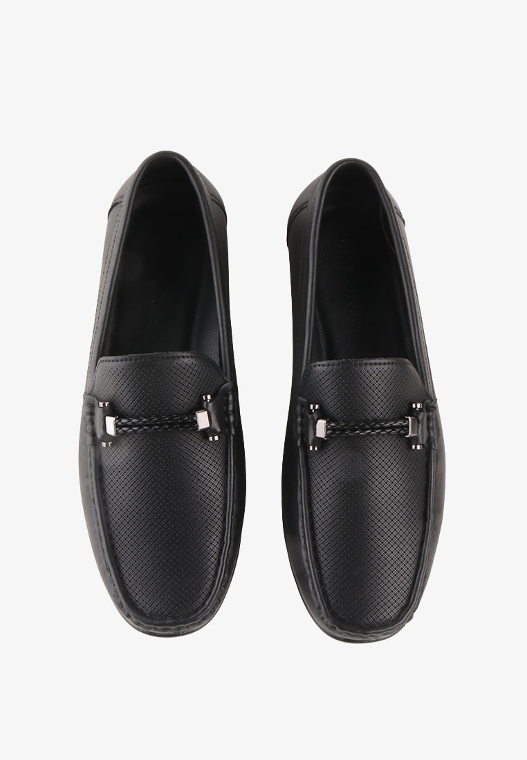JAMES TEXTURED LOAFERS