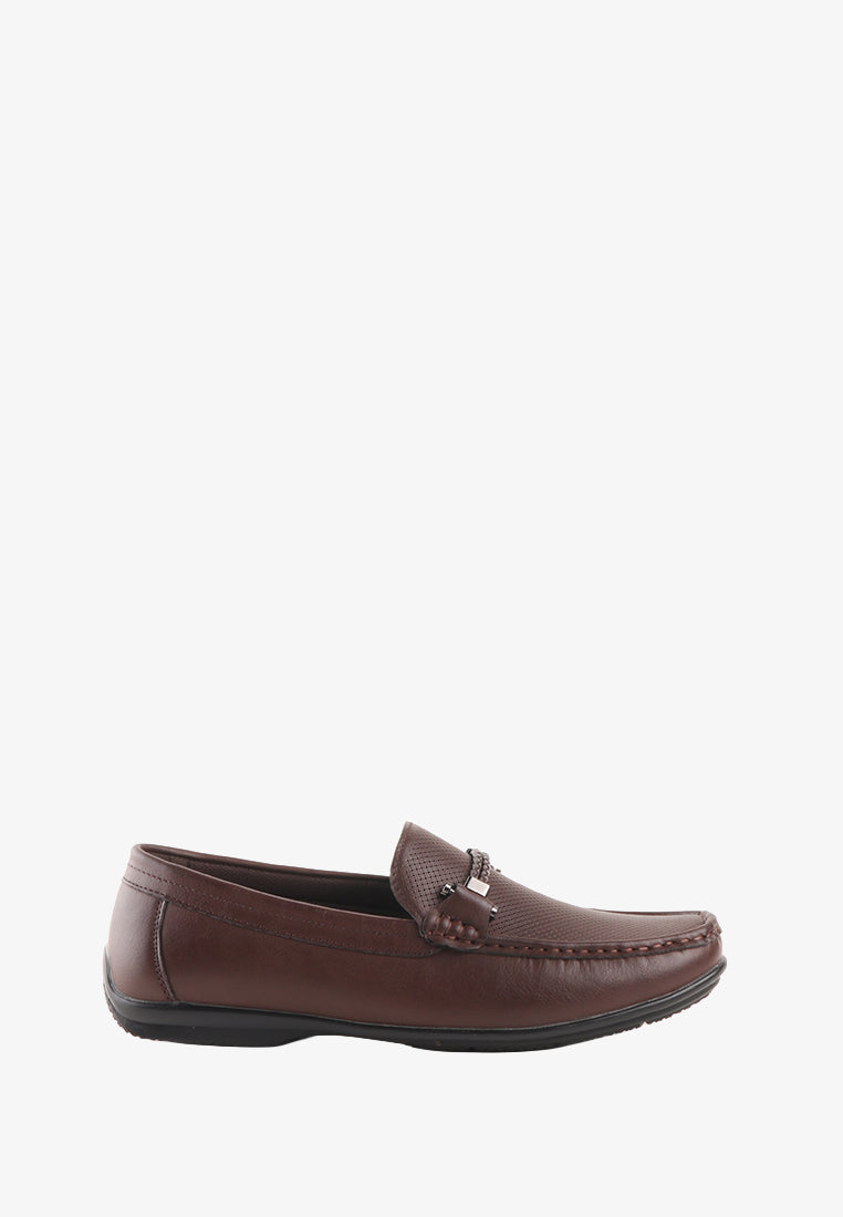 JAMES TEXTURED LOAFERS