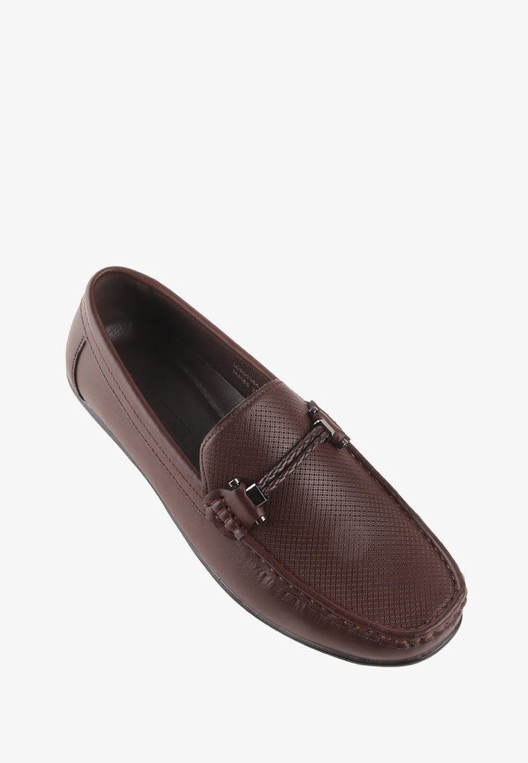 JAMES TEXTURED LOAFERS
