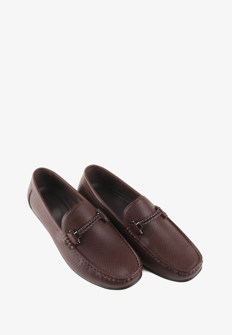 JAMES TEXTURED LOAFERS