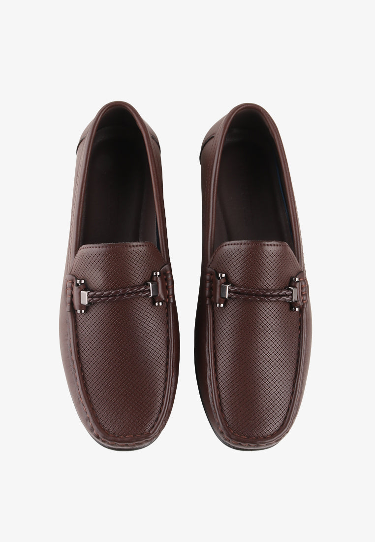 JAMES TEXTURED LOAFERS