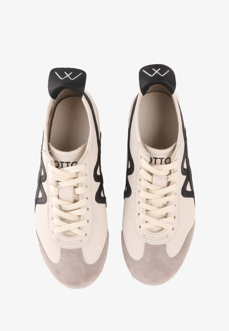 WELMAN GENUINE LEATHER UNISEX SNEAKER