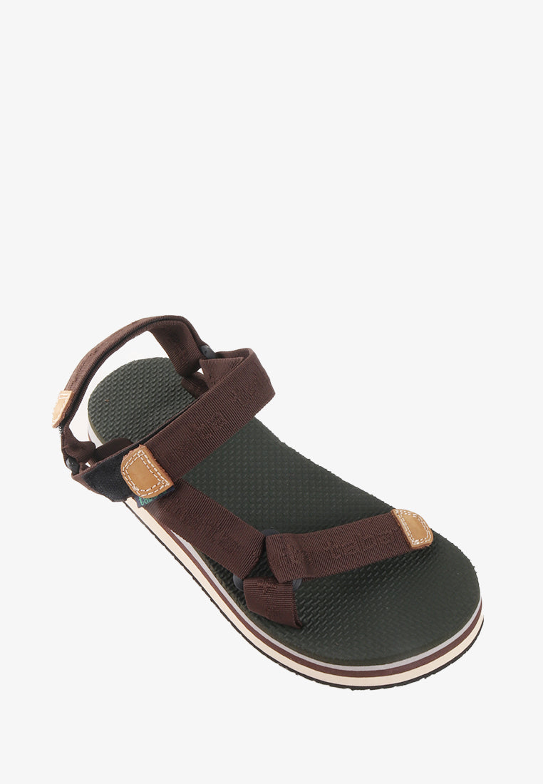 BRETT MEN'S RUBBER SANDALS