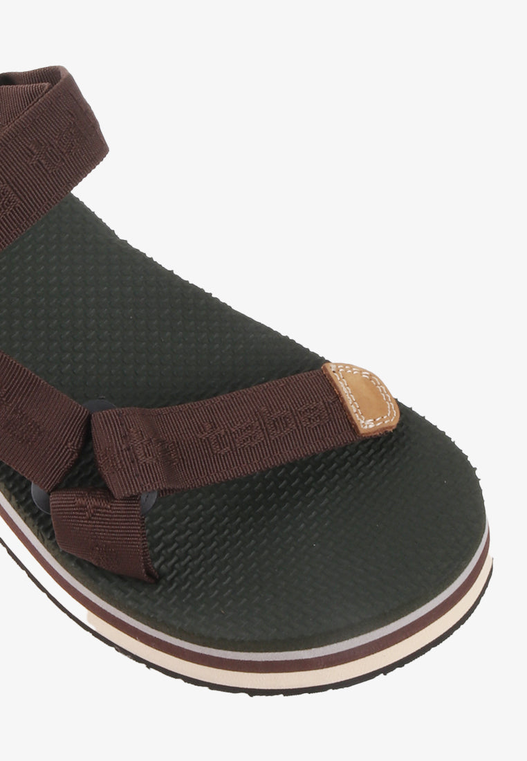 BRETT MEN'S RUBBER SANDALS