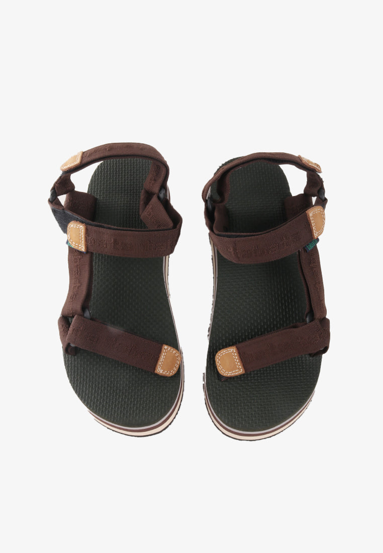 BRETT MEN'S RUBBER SANDALS