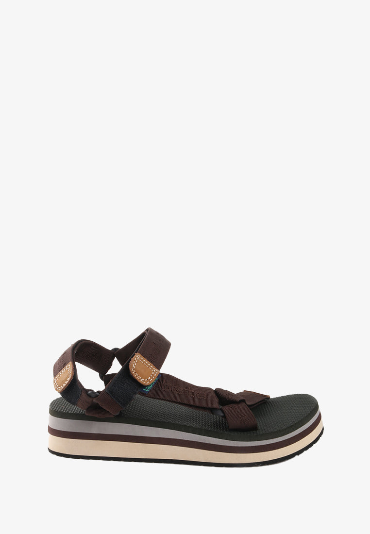 BRETT MEN'S RUBBER SANDALS