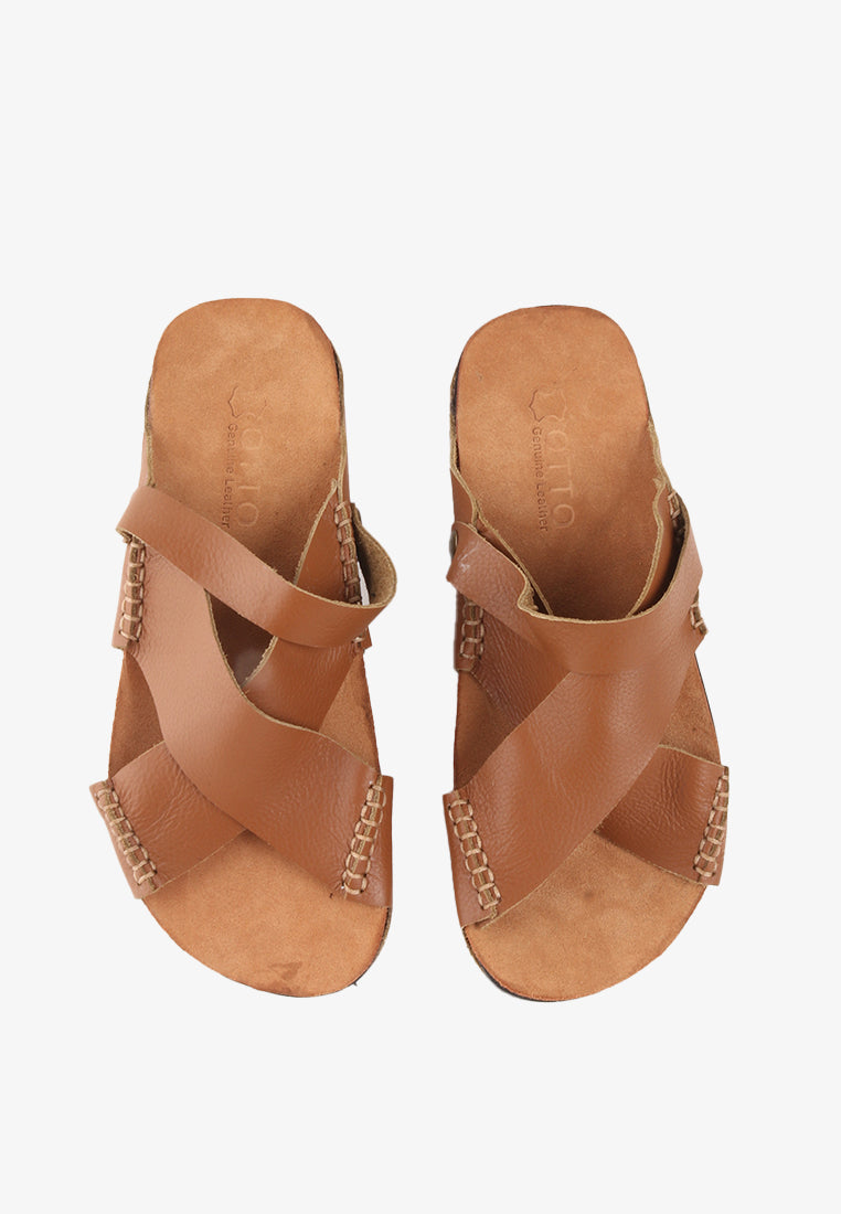 AUGUSTUS GENUINE LEATHER SANDALS