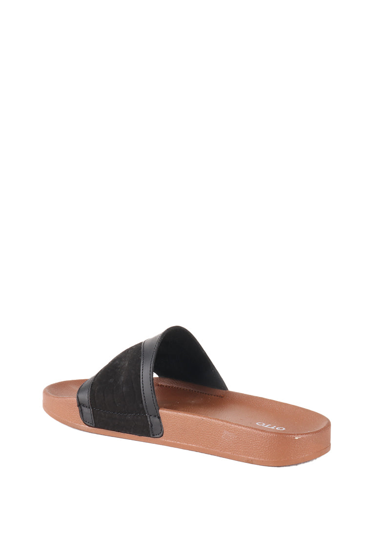 BENJIE BASIC SLIDE SANDALS