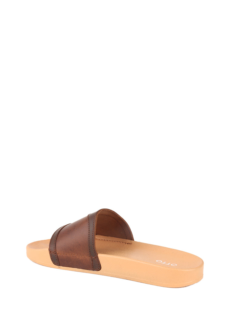 BENJIE BASIC SLIDE SANDALS