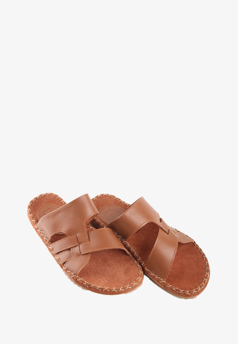 JAYSON GENUINE LEATHER SANDALS