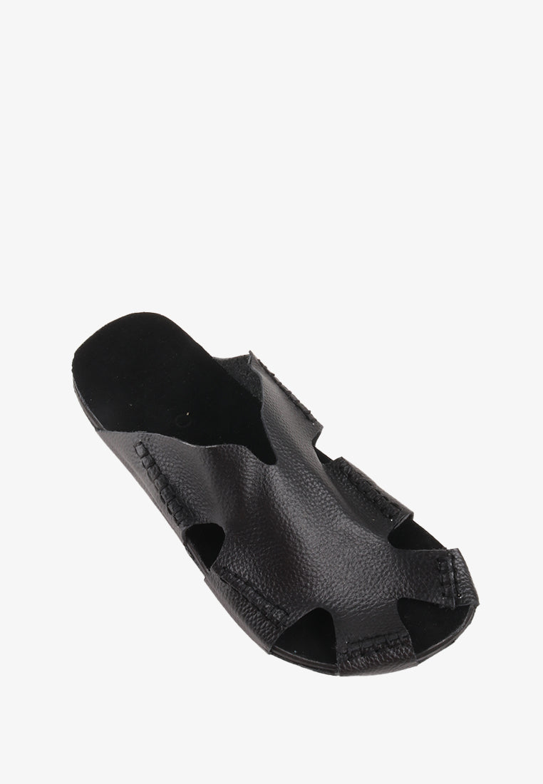 ACHILLES GENUINE LEATHER SANDALS