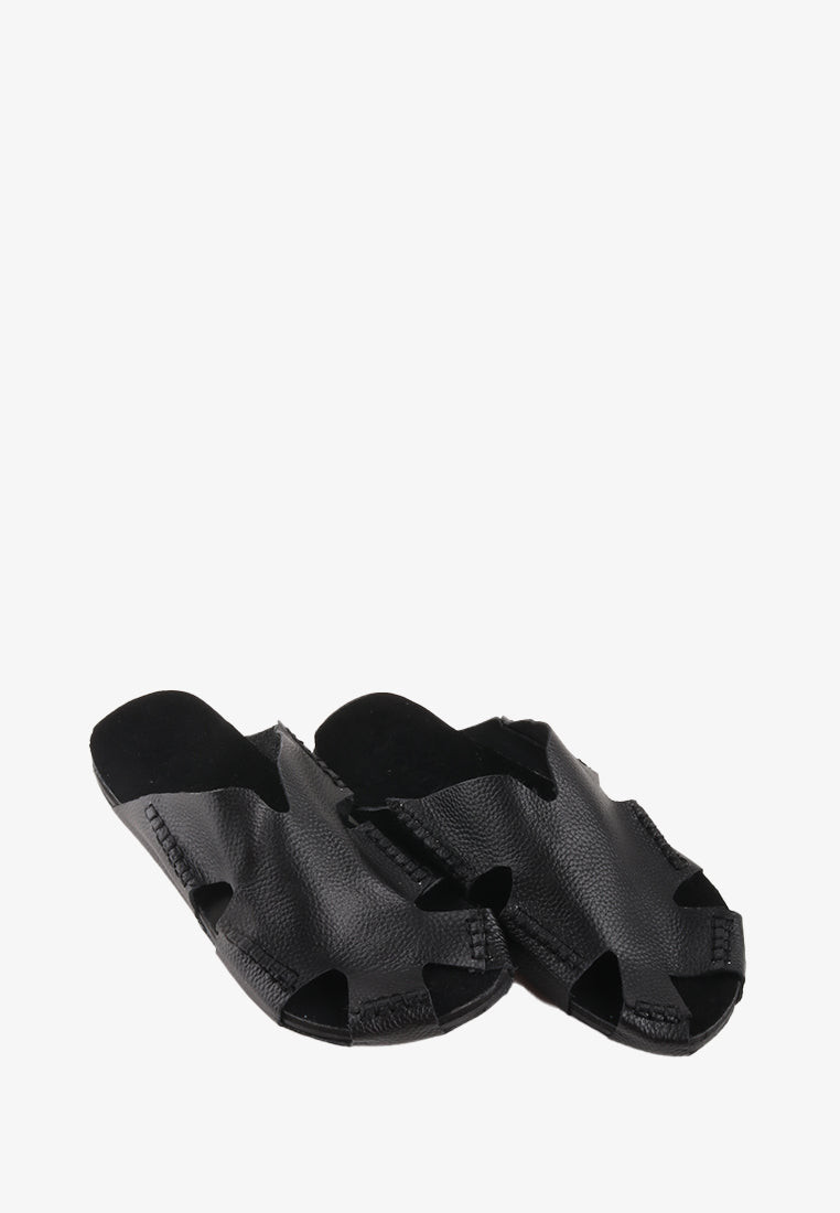 ACHILLES GENUINE LEATHER SANDALS
