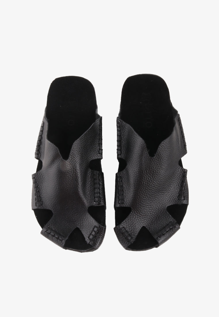 ACHILLES GENUINE LEATHER SANDALS