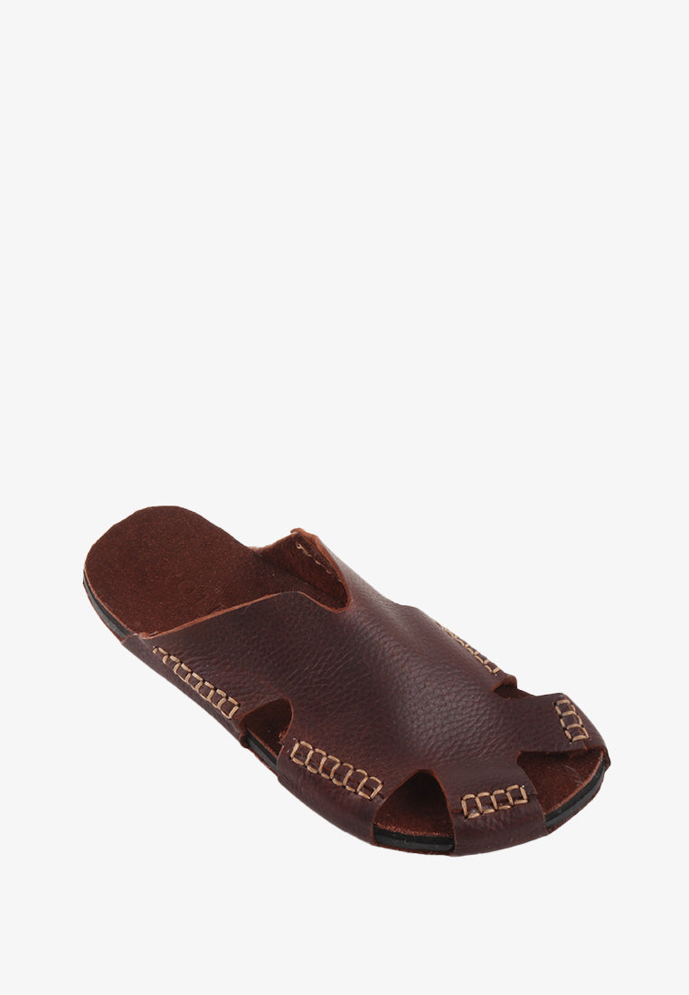 ACHILLES GENUINE LEATHER SANDALS