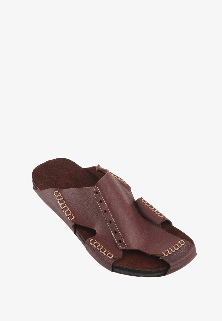 ARIES GENUINE LEATHER SANDALS