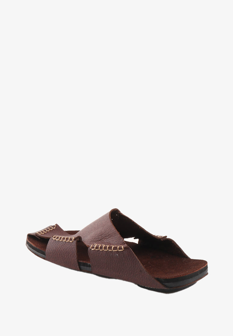 ARIES GENUINE LEATHER SANDALS