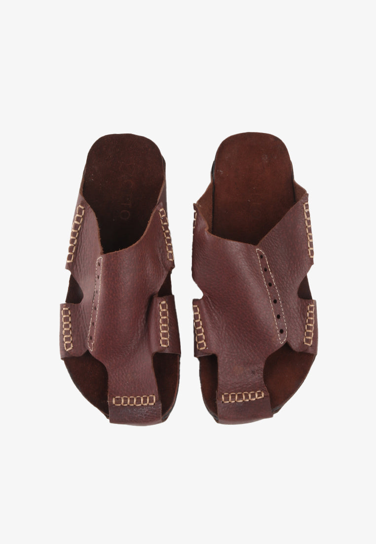 ARIES GENUINE LEATHER SANDALS