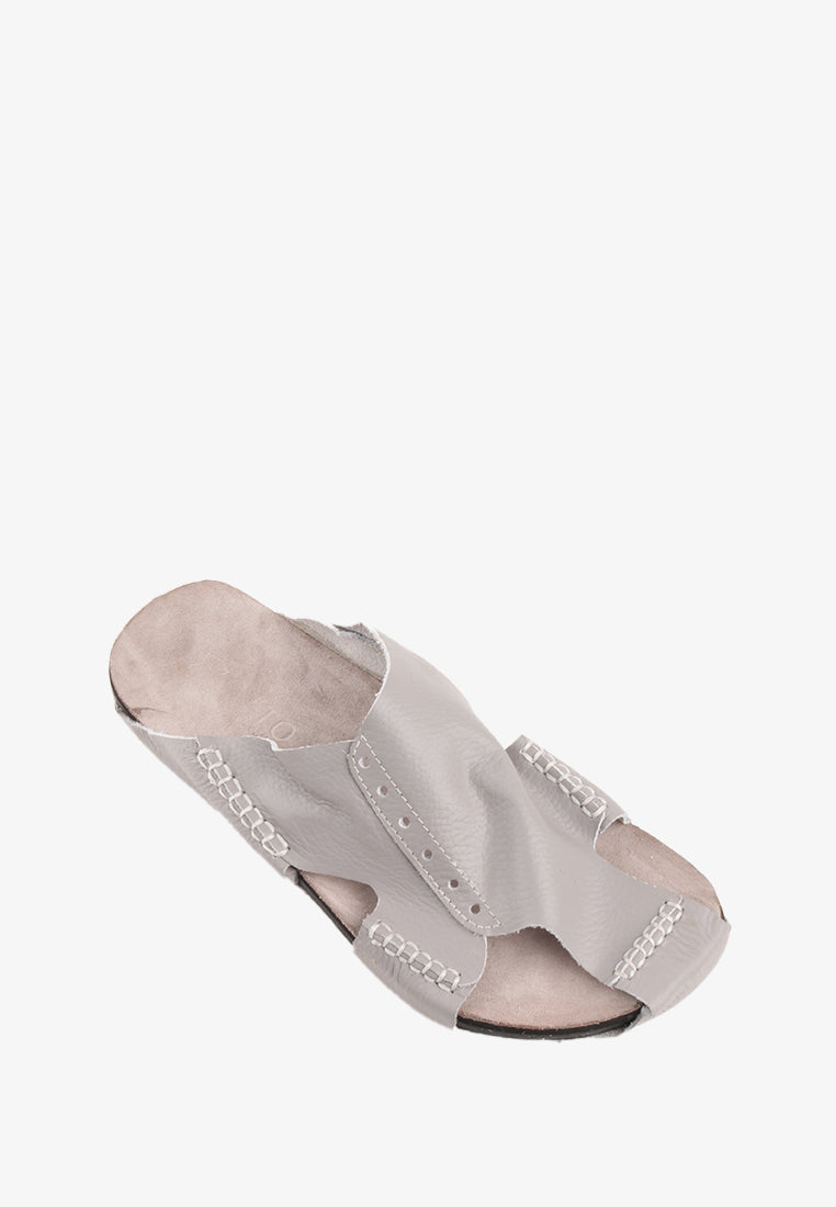 ARIES GENUINE LEATHER SANDALS