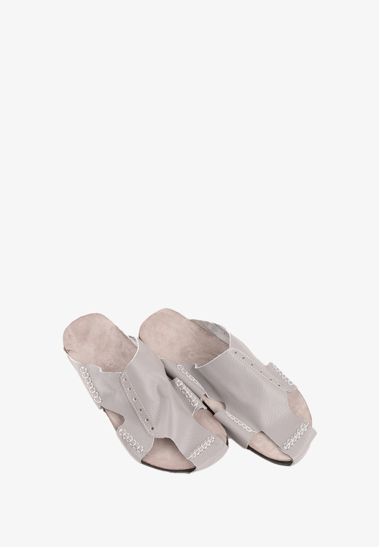 ARIES GENUINE LEATHER SANDALS