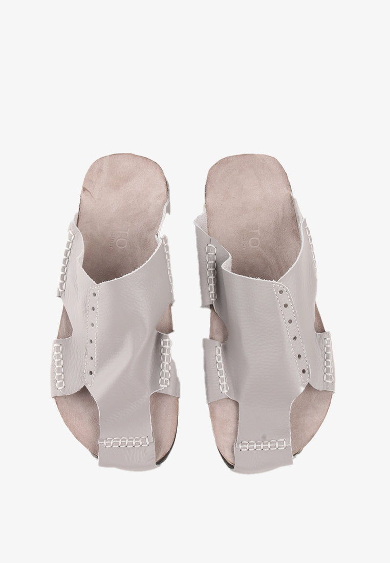 ARIES GENUINE LEATHER SANDALS