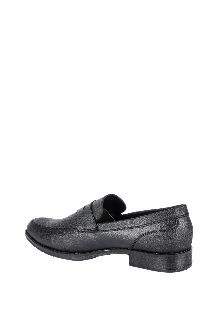 NICANOR SLIP ON BLACK SHOES