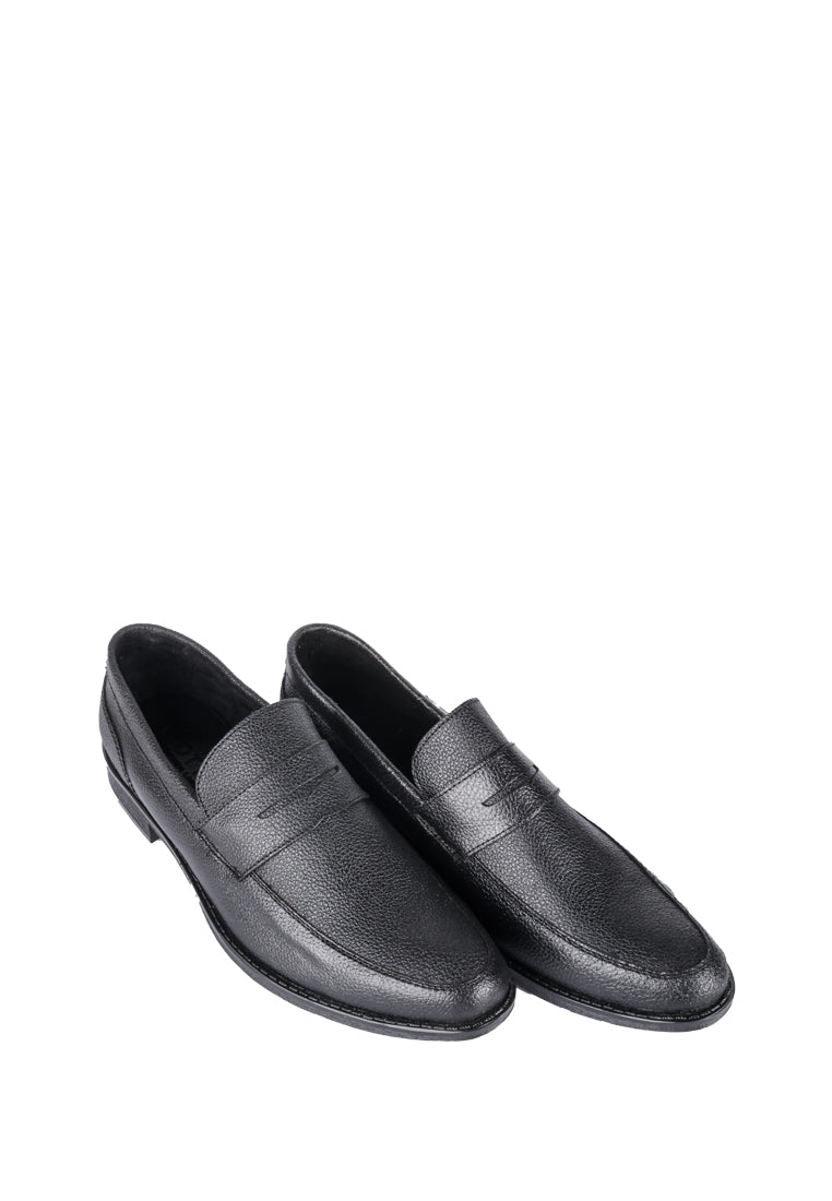 NICANOR SLIP ON BLACK SHOES