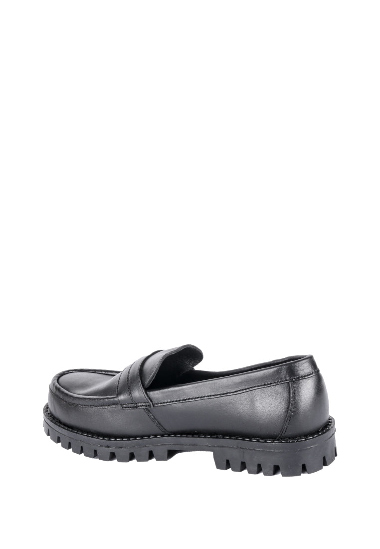 PACO SLIP ON BLACK SHOES