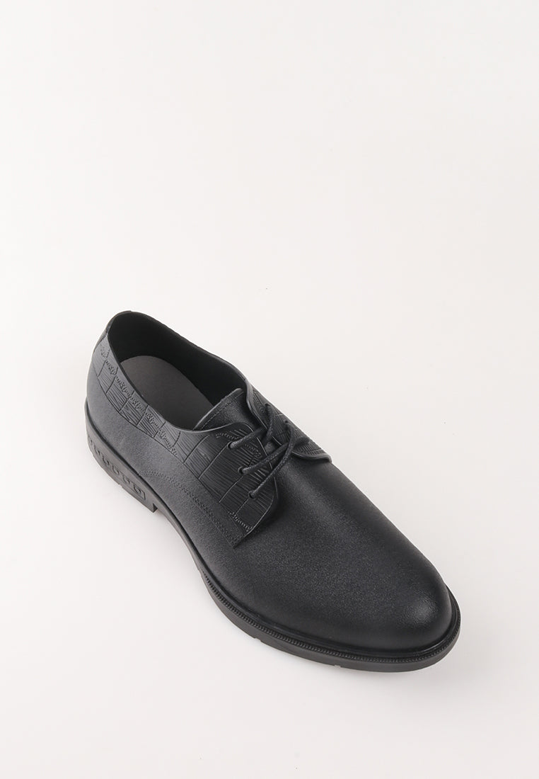 SIMON SOFT RUBBER BLACK SHOES