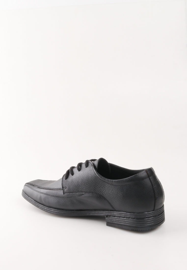 SAUL LACE UP BLACK SHOES