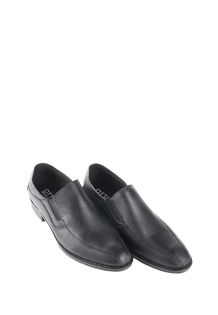 SANDRO SLIP ON BLACK SHOES