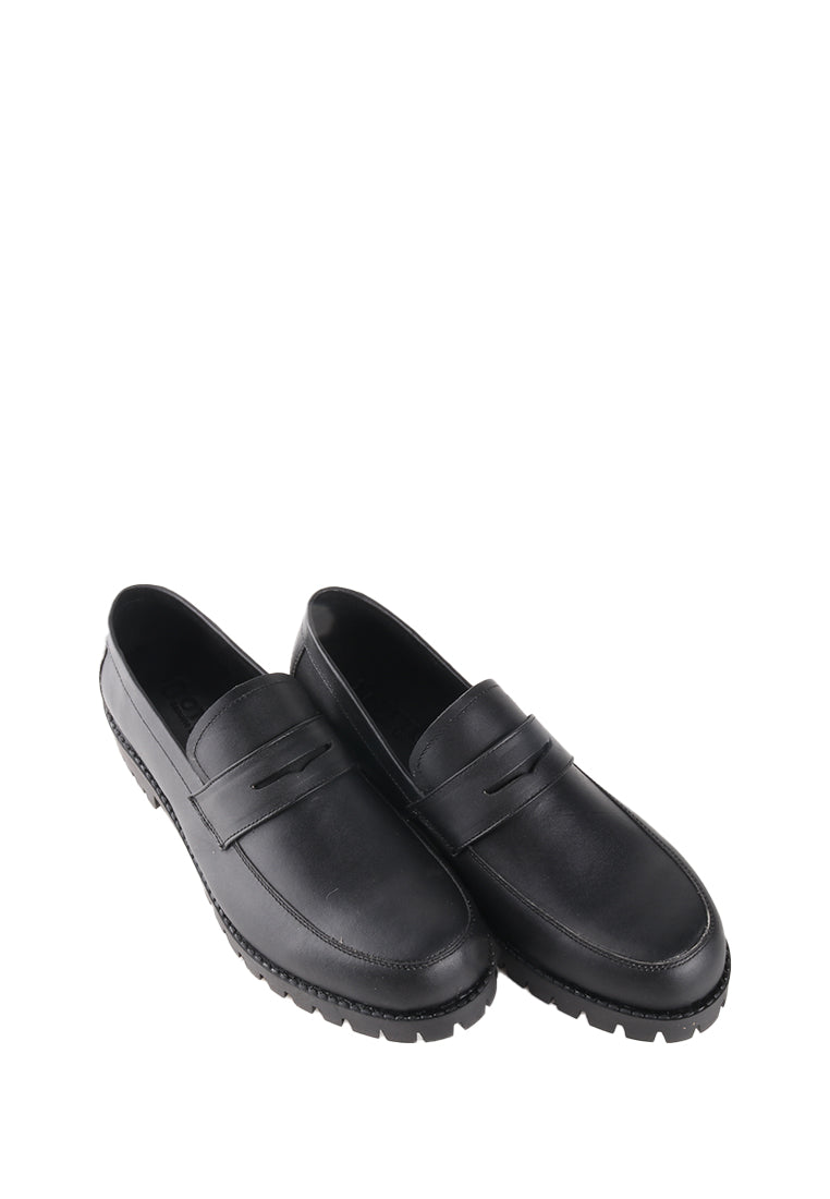 LANDER BIG SIZE BLACK SHOES