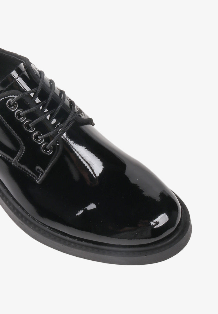 GREG PATENT LEATHER OXFORD SHOES